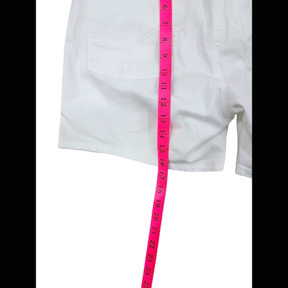 (W) White Calvin Klein Shorts - Picture 7 of 7